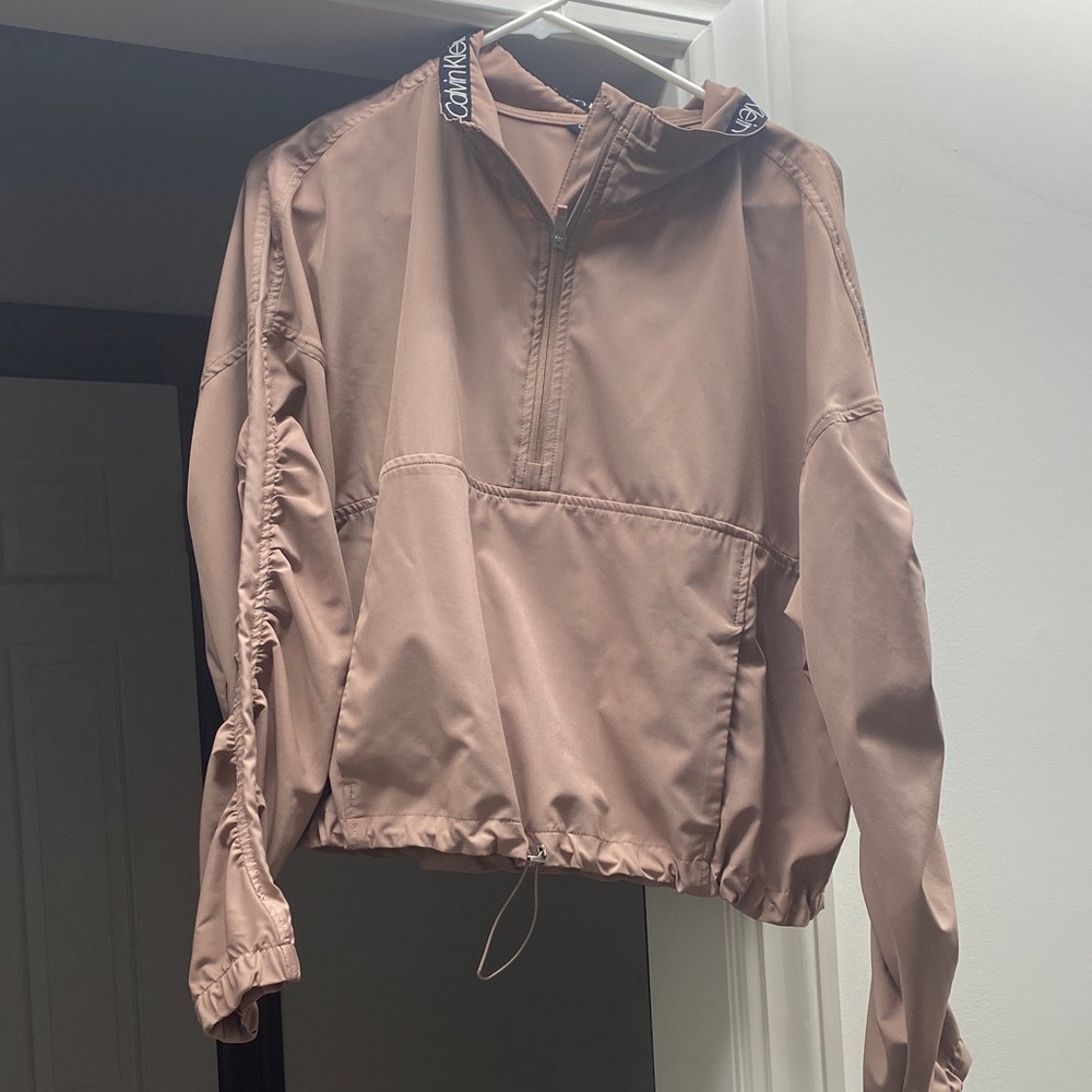 Calvin Klein Women's Utility Jacket in Mauve